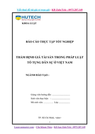 Thẩm định giá tài sản trong pháp luật tố tụng dân sự ở Việt Nam.docx
