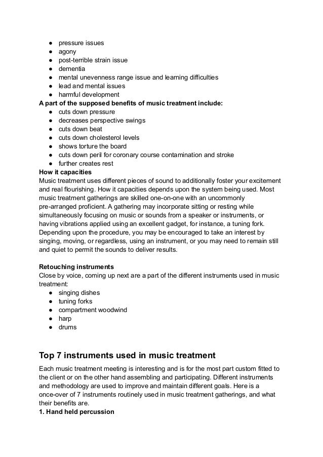 The House of Music Therapy | PDF