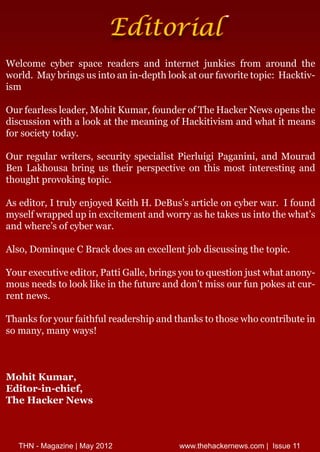E io i l
                  d t ra
We o cb rsaera esa d itre jn i f m ao n te
  l me y e p c ed r n nen t u ke r
   c                              s o ru d h
w r . y r g u it a i-e t lo a o raoi tpc Haki
 ol Ma bi s sno n nd ph o k t u fv r eo i
   d     n                          t    : ct -
                                             v
i
sm

O rer s l d rMo iK ma, u d r f h Hakr e s p n te
 u fal se e, ht u rf n e o T e ce N w o e sh
      e a             o
dsus nwt a o ka te a ig f civ m a dw a imen
 i si i lo th menn o Hakt i n h tt a s
  c o     h                     is
fr oi y o a.
o sc t td y
     e

O r eua w i r, eui sei i Pelii aa iia dMo rd
 u rg l r es scr y p c lt i ug P gnn, n
        r t        t  as    r              ua
B nL k o s bigu te p rp c v o ti mot neet ga d
 e a h ua r n s h i eset e n hs s itrs n n
                    r    i              i
to g t rv kn tpc
h u h po o ig o i.

A e i rIrl e jydK i H. e u’at l o cb r a.Io n
 s dt , t y no e e h D B s r c n y e w r fu d
     o   u         t       s ie
mye w a p d p nec e n a d or a h tks sno h w a’
  sl rp e u i xi me t n w ry s e a e u it te h t
    f            t                              s
a dw ee o cb r a.
 n h r’ fy e w r
       s

As, o n u CB ak os necl n jbdsus g h tpc
 l D miq e rc d e a xe e to i si te o i
  o                   l      c n       .

Y u eeui e i rP t G l ,r g y u o u s o jsw a a o y
 o r xct e dt , at a ebi s o t q et n ut h t n n -
         v   o    i l n             i
mo s ed t lo l ente uue n d nt s o ru p ks tu-
  u n e so o k i i h ftr a d o ’ s u fn o e a cr
               k                mi
rn n w .
et e s

T a k fr o ra hu ra esi a d h n so h s w o o t b ti
 h n so y u fi fled rhp n ta k t toe h cnr uen
             t                                i
s ma yma y as
o n , n w y!



Mo iKu r
  h t ma ,
E i ri -h e,
 dt - c if
   o n
T eHa k r ws
 h   c e Ne



  T N- g z e| y 0 2
   H Ma a i Ma 2 1
          n                 w wte a k re s o |I u 1
                             w . h cen w . m s e 1
                                h         c    s
 