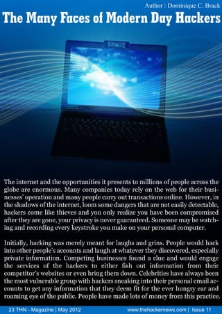 A t r D m n u C Bak
                                 u o : o i qe . r
                                  h       i       c

Te aya sf o rDy a e
 hM n F eoM d n aHc r
       c    e     ks




T enen t n te p otnt st rsnso lo s f epe cosh
 h itre a d h o p r ie ipee tt miin o p o lars te
                   u i             l
g b aee omo s Ma ycmp ne td yrl o tew bfr h i b s
 l e r n r u. n o a i o a e n h e o te ui
 o                       s       y            r   -
n se’p rt na d n p o lcry u t nat n o l eHo ee,
 esso eai n ma y epe ar o tr sc o s ni . w vri
          o                    a   i     n       n
te h d w o tenen tlo sme a gr ta ae o esy eetbe
h sa o s fh itre, m o d n esh t r n t ai d tc l
                    o                      l   a ,
h ces o l e hee a dy uo l ra z y uh v b e cmpo sd
 akr cme i ti s n o ny ele o ae en o rmi
           k   v              i                 e
atrh y r g n ,o r r ays ee g aa te . o o e y e ac -
 f te ae o ey u pi c in vr u rned S men ma b w t
  e                v                            h
ig n rcrig vr kyt k y uma e ny u p ro a cmp tr
n a d eodn eey es o e o
                    r       k o o r esn lo ue.

Iia y h cig a mee men fra g s n gisP o l w udh c
nt l , akn w s rl a to l h a d r . epe o l ak
   il              y        u       n
it oh r epe acu ta d a g a w aee te dso ee ,sei l
no te p o ls co ns n l h t h tvrh y i vrd ep c l
            ’           u              c        ay
pi t ifr t n C mp t gb s ess o n ac ea dw ude gg
 r ae nomai . o ei ui se fu d l n o l n ae
  v          o       n    n          u
te sri s o te h ces t e h r f h o tifr t n f m te
h ev e f h akr o i e i u nomai r
       c                  t  s           o  o hi  r
cmp to’w bi s r vnbig h m d w . e bie h v a as en
 o ei r e s e o ee r te o n C l r i ae l y b e
      t s     t        n           e ts     w
te sv lea lgo p i h ces n a igno h ip ro ae i c
h mot un rbe ru wt akr sekn it te esn lma a-
                     h                r        l
cu t t gt n ifr t nta te d e f fr h ee h n r er n
 o ns o e a y nomai h th y em i o te vr u gy a a d
                   o            t
ra n ee fh p bi P o lh v ma eos f n y rm tipat e
o mig y o te u l . epe ae d lto mo e f
                 c                       o hs rc c.
                                                i

 2 T N- g z e| y 0 2
  3 H Ma a i Ma 2 1
           n                w wte a k re s o |I u 1
                             w . h cen w . m s e 1
                                h         c    s
 