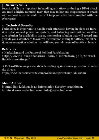 3 S c rt S i s
 . e u i kl
        y   l
S cr y kl ae mp r n i h n l g n atc a d r g D o atc
 eui sis r i ot tn a di a y t k s ui a D S t k
    t   l        a         n      a      n       a
y un e ahg l tc nclem ta ma fl w a ds psucs f t c
 o ed ihy eh i ta h t y ol n t o re o at k
                 a               o     o         a
wt acodn tdn t okta wlke y ua v a dcn etdwt te
 ih o riae ew r h t i ep o l e n o n c
                         l         i        e i h
                                                h
cb rp c.
y esae

4 T c nc l e u i
 . e h ia S c rt y
T c n lg ii otn t h n l sc atcs oh v gi pae nIt -
 eh oo y smp r to a de uh t k s ai n l a nr
               a             a       n      c     u
s nd tc o a dpee t nss m,o db l c ga drsi t rhtc
i eet n n rvni yt la a n i n eie ac i -
 o      i          o   e       a n        ln     e
tr slt nfr vi bly su smo i r g ouinta wlrcr a d
ue oui o aa a it i e, nt i slt h t i eod n
       o       l i s        on      o       l
po ie o a ah o r t cnrlh s u t nd r g h atc,hs l e
 rv y u d sb ad o o t te i ai ui te t ktia b -
    d                o     t o     n      a     l
s e a e cy t nslt nta wlke y u d t o t f aki sh n s
i s n n rpi oui h t i ep o r aa u o h ct i a d.
 d          o     o     l                   vt

R fr n e
 ee e c :
#Haki s a dte uue f oicl at iain
   ct i n h F tr o P li P r c t
      vm              ta   ip o
h t :/
 tp / www.lx n r s mu l o d s e t to / d s S mu l
          ae a d a a e. m/ is ra i n p f/ a e-
                       c
Haki s e t e d
  ct i ni . f
     v m- r p

#Rc ad t n o pee tt n ee dn aa sa e gn rt n feu
   i r Si n n rsnai d fn ig gi t n w e eai o sc-
    h   e          o          n            o
r y het
i tras
 t
ht: w wte sri si . m/ e ia. p w bn r i= 9 2
 t / w . i ev es e o w bn r s? e ia_d 2 8 0
  p/    h t c tc           a


A o t uh r
 b u A to :
Mo rdB nL k o a s nIfr t nS cr y rc t n r
  ua e a h u ia nomai eui pati e.
                        o     t    io
A mi a w wsc c n . m |no etc n . m
 d n t w . t h oc
          ee       o if@sc h oc
                           e    o




 3 T N- g z e| y 0 2
  0 H Ma a i Ma 2 1
           n                w wte a k re s o |I u 1
                             w . h cen w . m s e 1
                                h         c    s
 