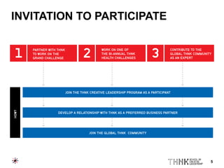 5
INVITATION TO PARTICIPATE
 