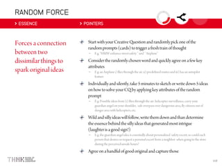 RANDOM FORCE
ESSENCE POINTERS
–
–
–
–
 