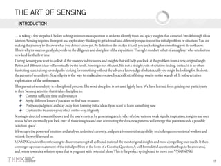 THE ART OF SENSING
INTRODUCTION
 