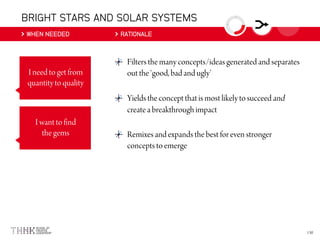 BRIGHT STARS AND SOLAR SYSTEMS
WHEN NEEDED RATIONALE
 