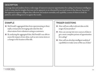 DESCRIPTION
EXAMPLE TRIGGER QUESTIONS
 