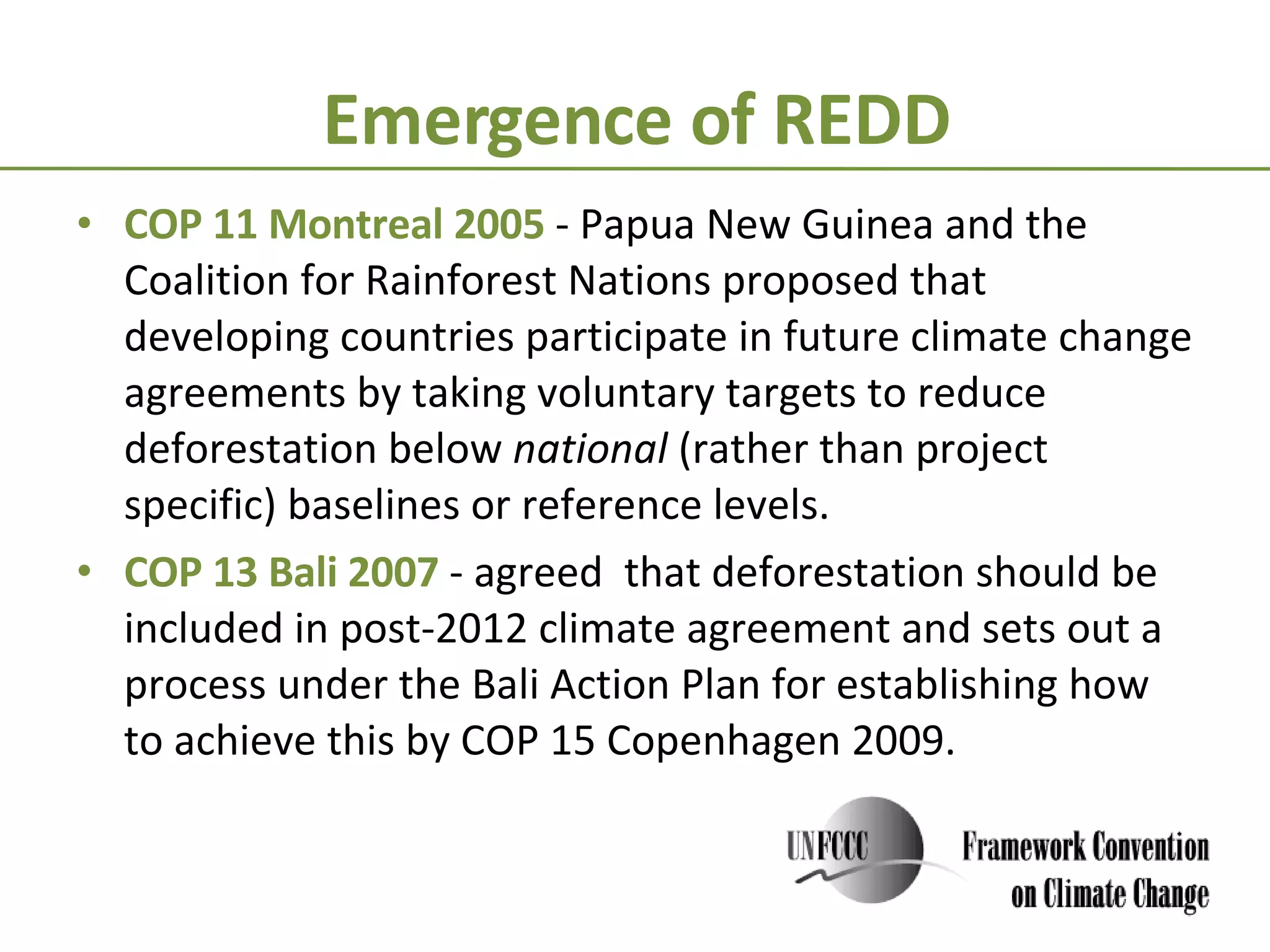 DFID forests and climate change strategy PPT