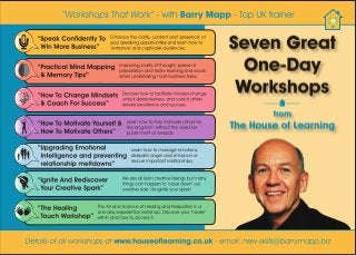 Seven Great One-Day Workshops