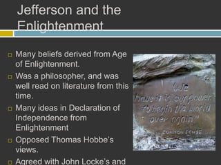 declaration of independence age of enlightenment