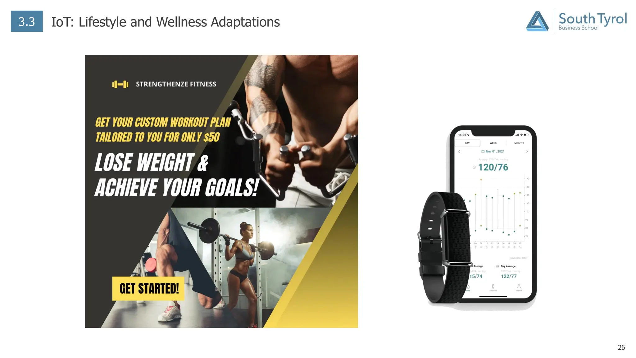 26
3.3 IoT: Lifestyle and Wellness Adaptations
 