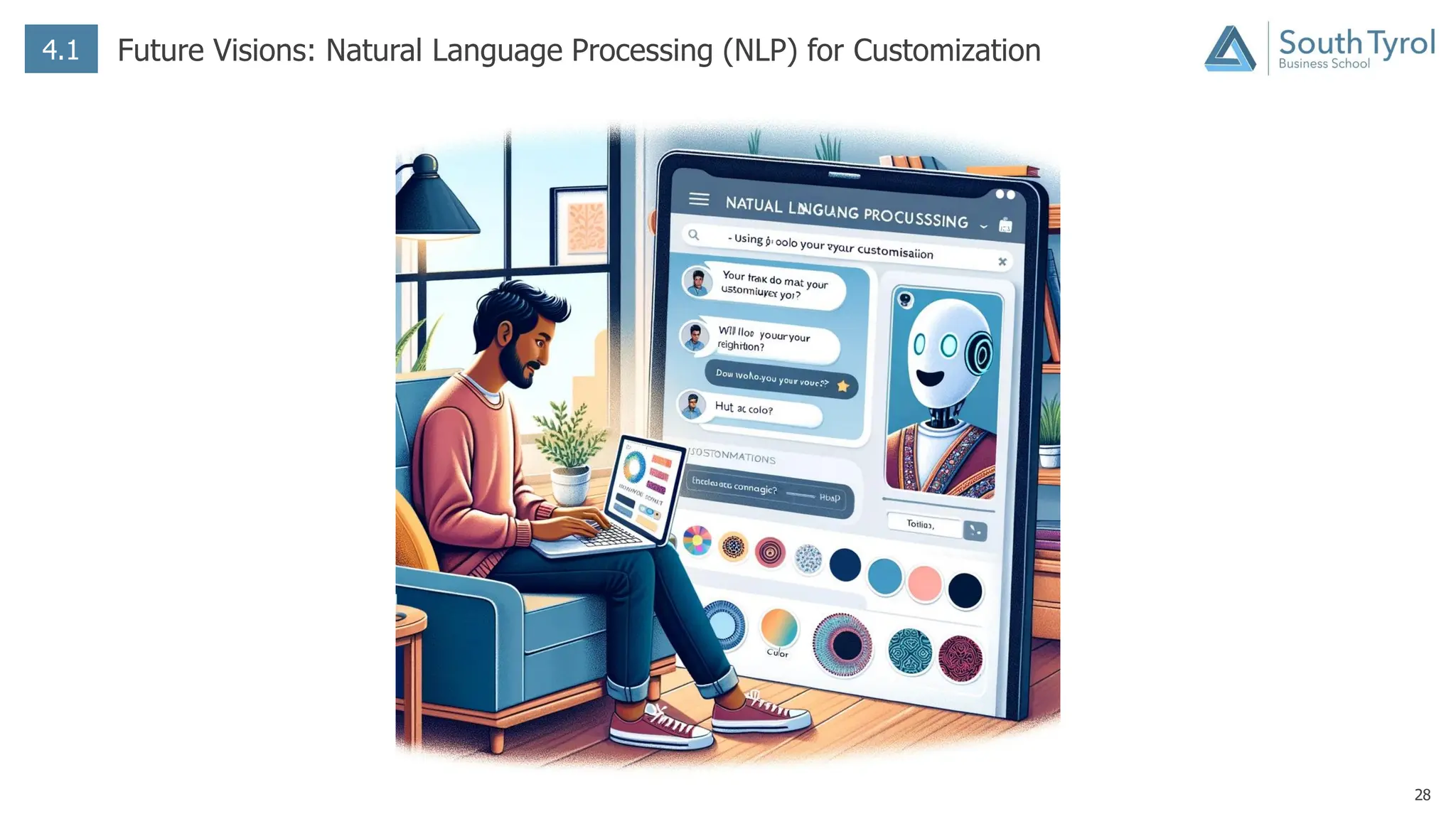 28
4.1 Future Visions: Natural Language Processing (NLP) for Customization
 