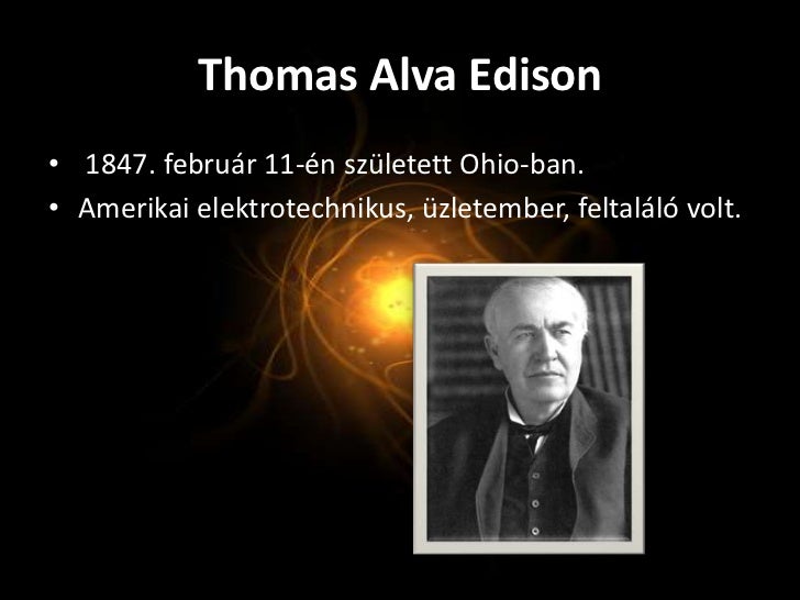 Képtalálat a következőre: „edison gyerekkorában”
