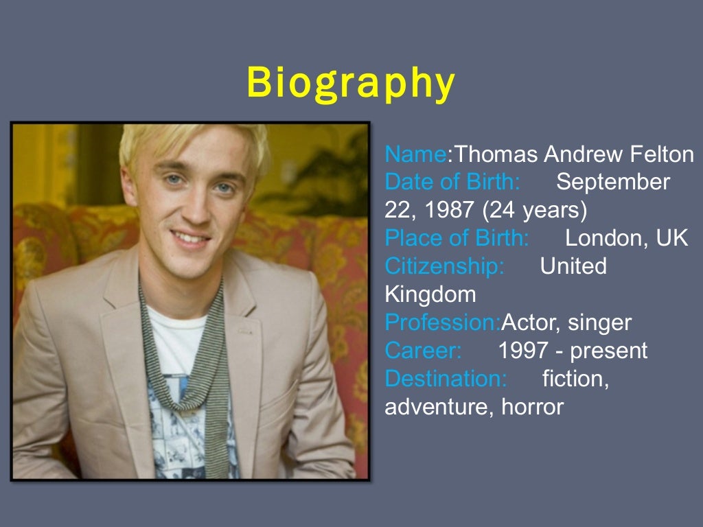 Thomas andrew felton