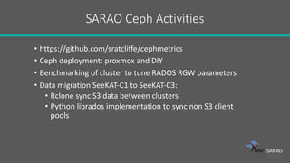 Ceph for Storing MeerKAT Radio Telescope Data | PDF
