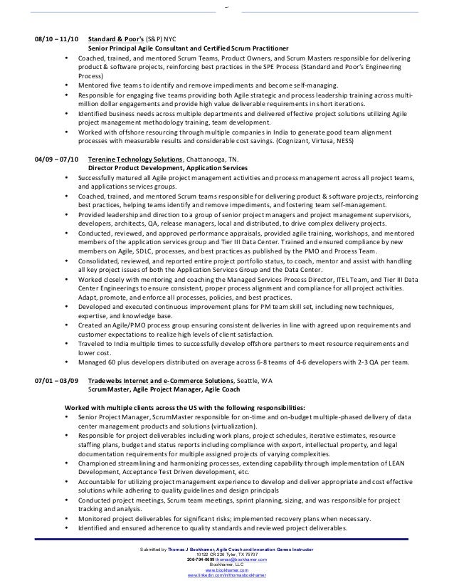 thomas bookhamer resume