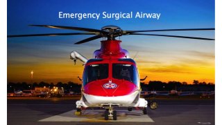 Bouncing Back from the Beach – Cutting to Air to secure an Emergency Surgical Airway - Thomas Dolven 