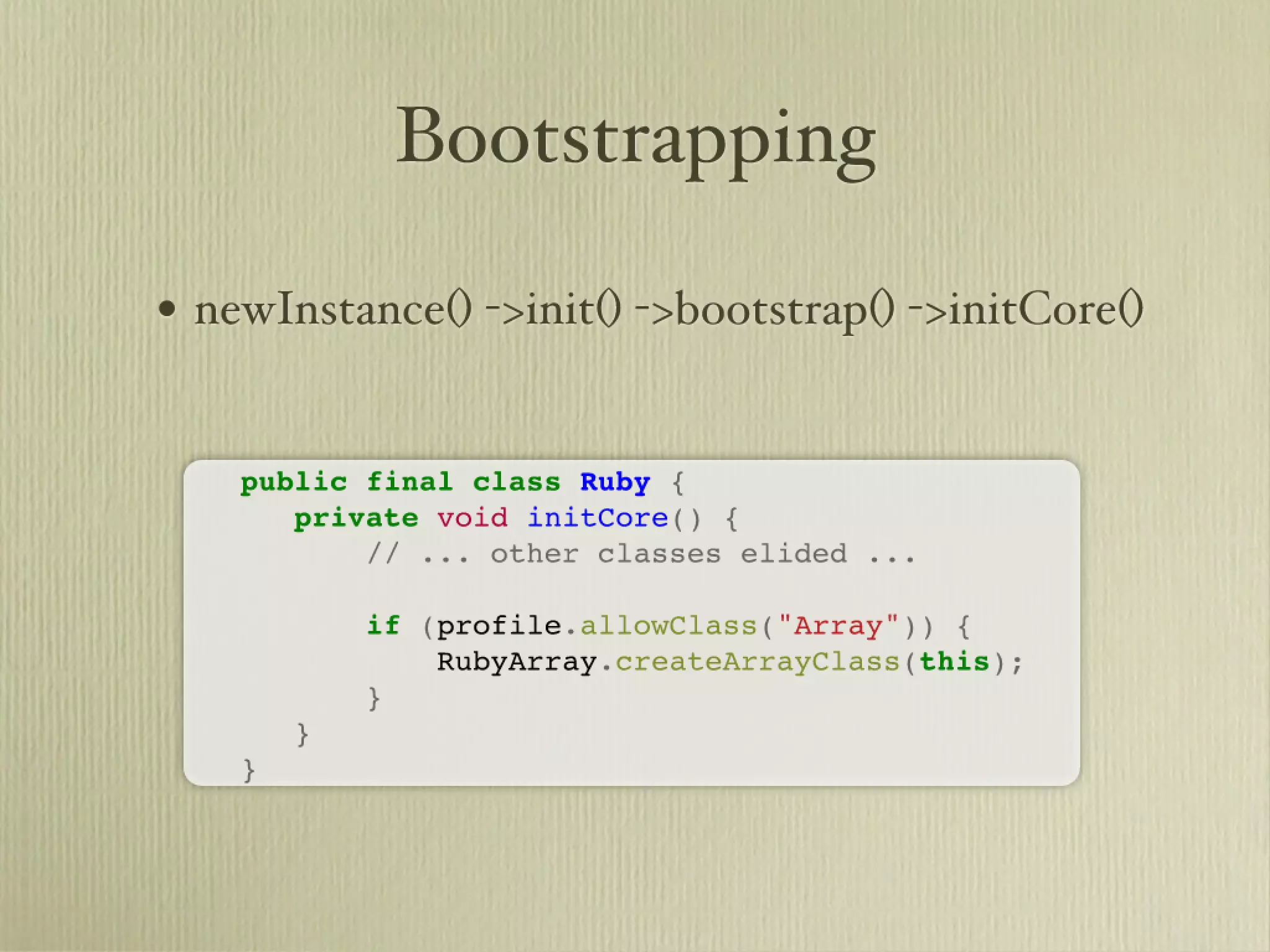 Learn about JRuby Internals from one of the JRuby Lead Developers, Thomas Enebo