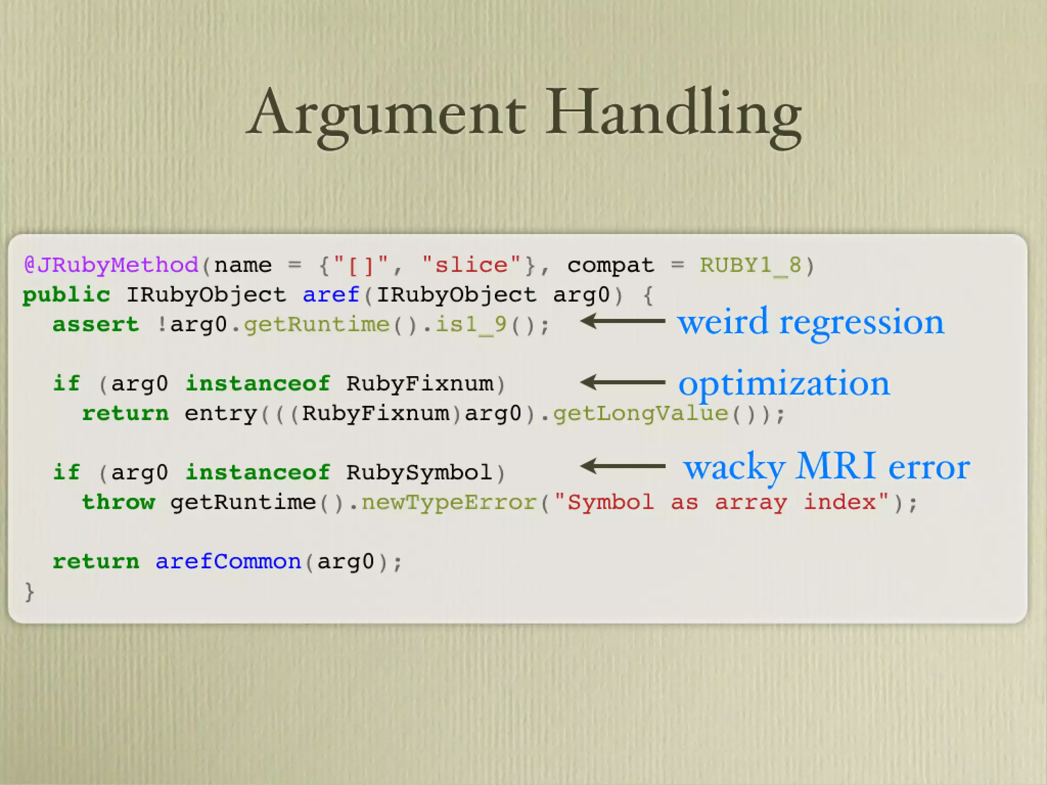 Learn about JRuby Internals from one of the JRuby Lead Developers, Thomas Enebo