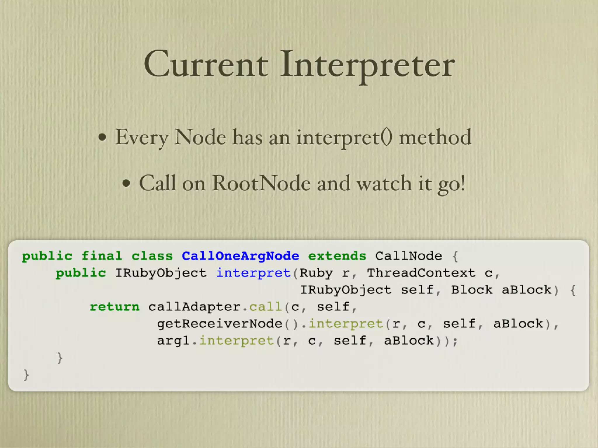 Learn about JRuby Internals from one of the JRuby Lead Developers, Thomas Enebo