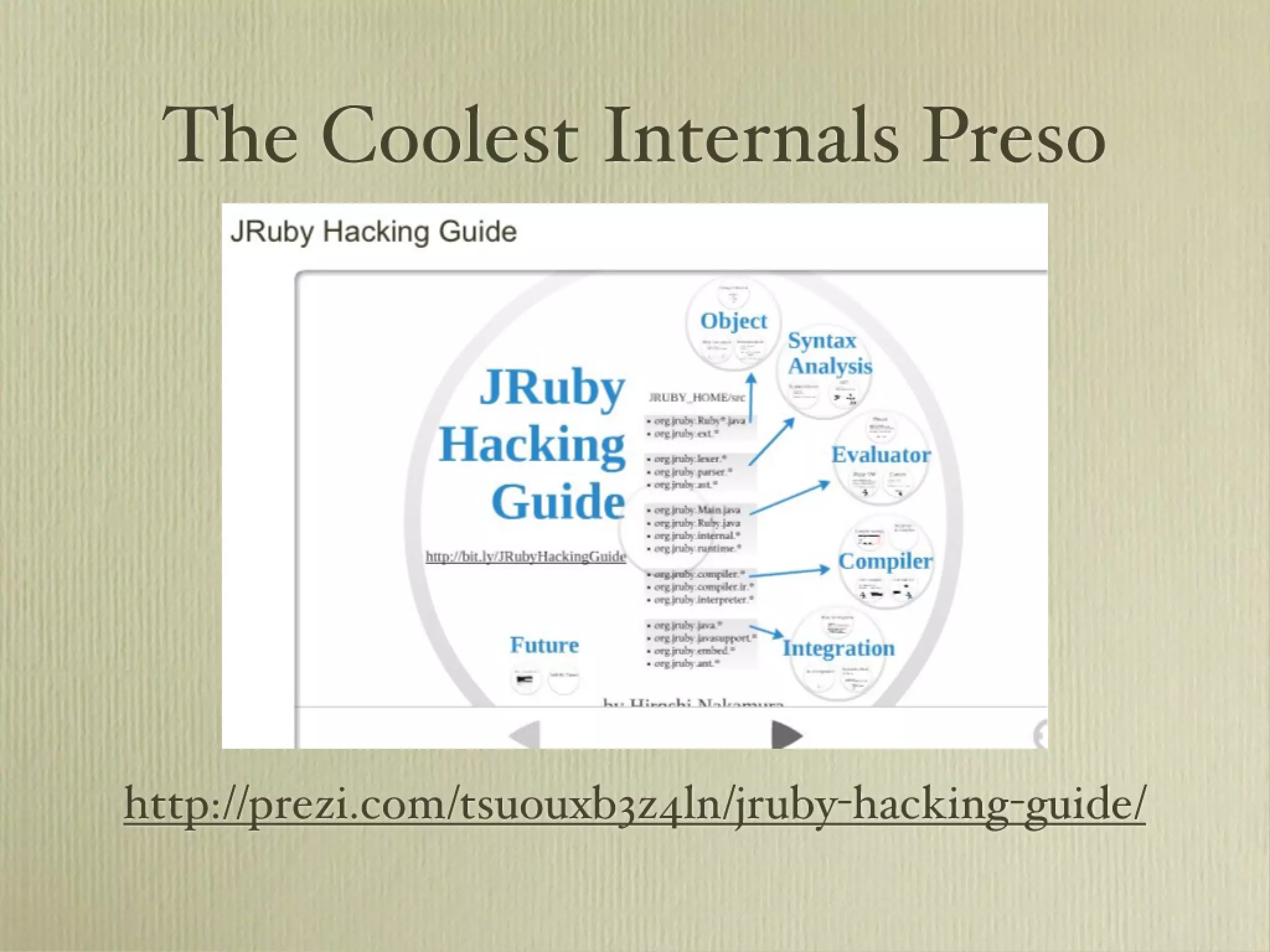 Learn about JRuby Internals from one of the JRuby Lead Developers, Thomas Enebo