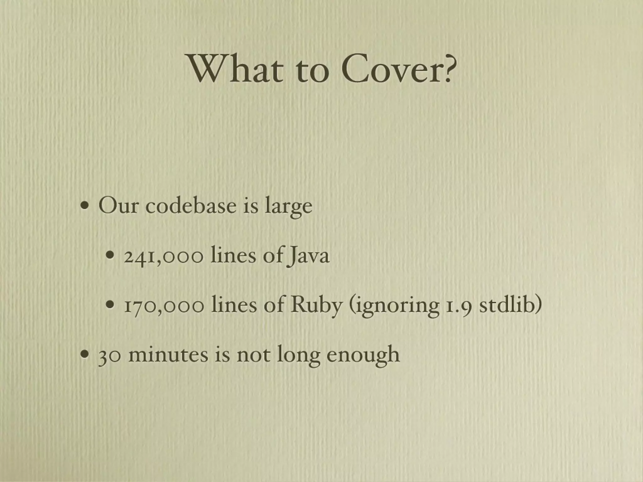 Learn about JRuby Internals from one of the JRuby Lead Developers, Thomas Enebo