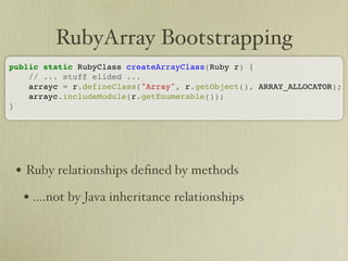 Learn about JRuby Internals from one of the JRuby Lead Developers, Thomas Enebo