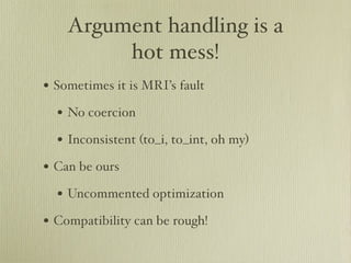 Learn about JRuby Internals from one of the JRuby Lead Developers, Thomas Enebo