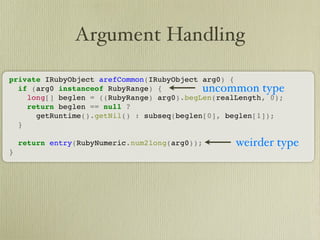 Learn about JRuby Internals from one of the JRuby Lead Developers, Thomas Enebo