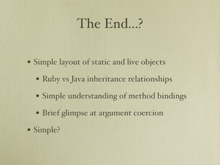 Learn about JRuby Internals from one of the JRuby Lead Developers, Thomas Enebo