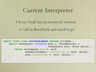 Learn about JRuby Internals from one of the JRuby Lead Developers, Thomas Enebo