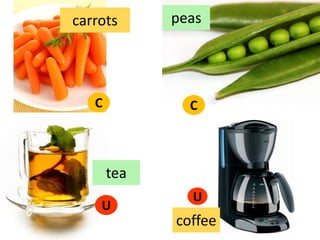 peascarrotsCCteaUUcoffee