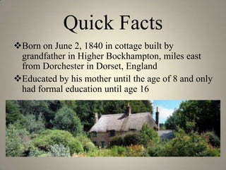 Eng 102 Thomas Hardy 6pm | PPTX