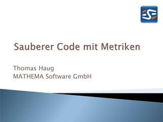 Thomas Haug
MATHEMA Software GmbH
 