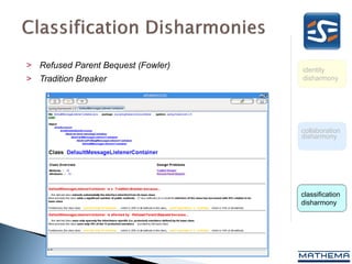 > Refused Parent Bequest (Fowler)   identity
> Tradition Breaker                 disharmony




                                    collaboration
                                    disharmony




                                    classification
                                    disharmony
 