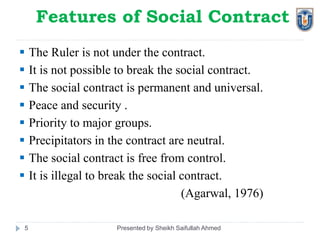 Thomas Hobbes and The Social Contract | PPTX