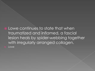 To provide you options to better treat your patientsBefore Treatment Begins1.  Take a complete history2. Perform a complete examination3. Make your best clinical decision regarding whether you feel your diagnosis for this patient would be best served by you treating them with whatever technique/s you employ4. If not, refer to someone you feel would be more likely to help them