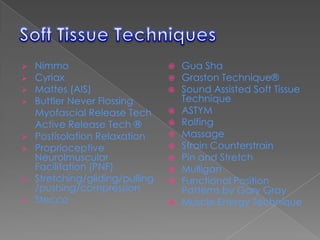 To provide you options to better treat your patientsObjectives of this lectureTeach you something new to consider using in your practice