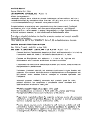 Thomas jerome brown resume july 2011 wp97 sans eil