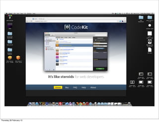 Thursday 28 February 13
 