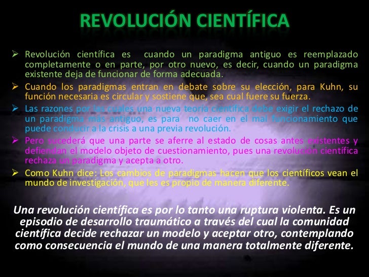 Resultado de imagen para 1.3.. Estructura de las revoluciones científicas.