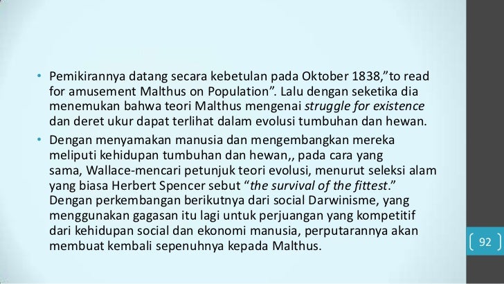 Thomas robert malthus, andi makkuraga hidayat 281684