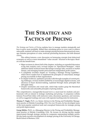 Thomas T. Nagle_ Georg Müller - The strategy and tactics of