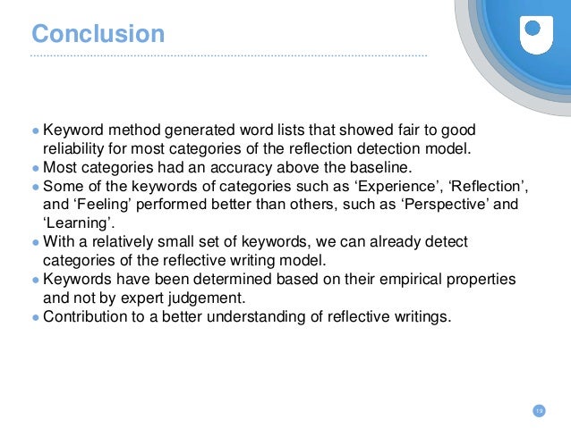 Example of reflective essay on learning experience picture