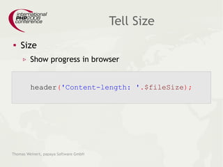 Deliver Files With PHP