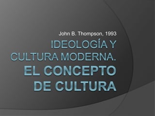 John B. Thompson, 1993 
 