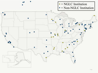 = NGLC Institution
= Non-NGLC Institution




                   110
 