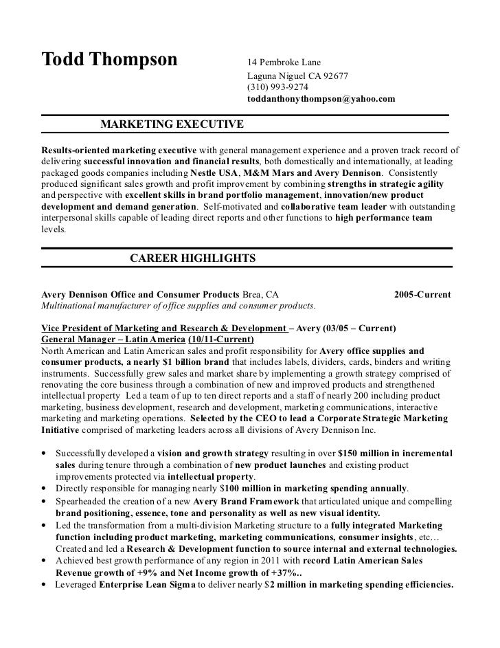senior executive assistant resumes