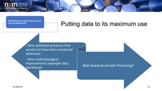 Income generating activities and its role in national statistical ...