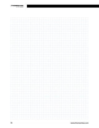 74 www.thomsonbsa.com
Linear Motion.Optimized.
 