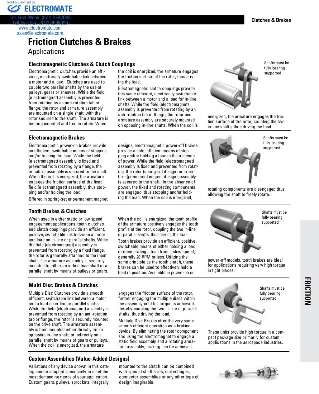 Thomson clutches brakes_catalog